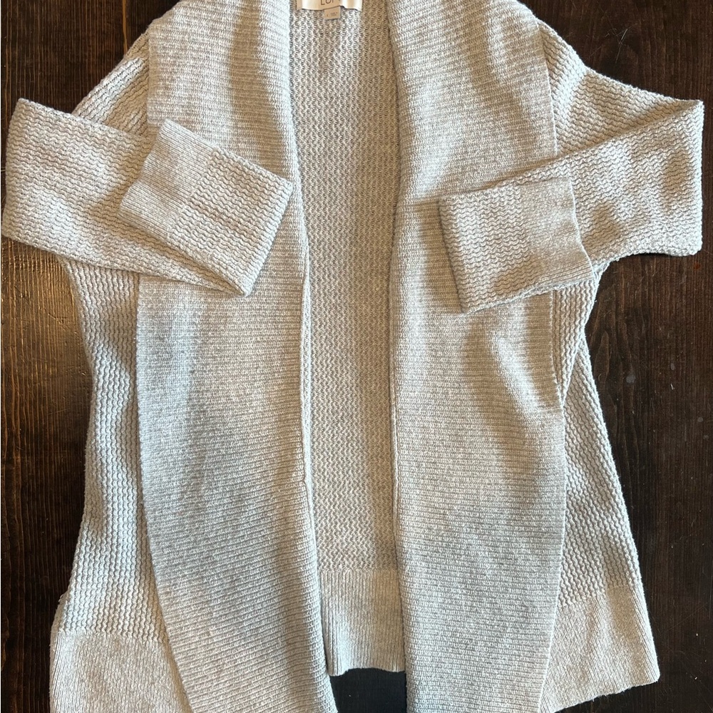 Loft Cozy Gray Sweater